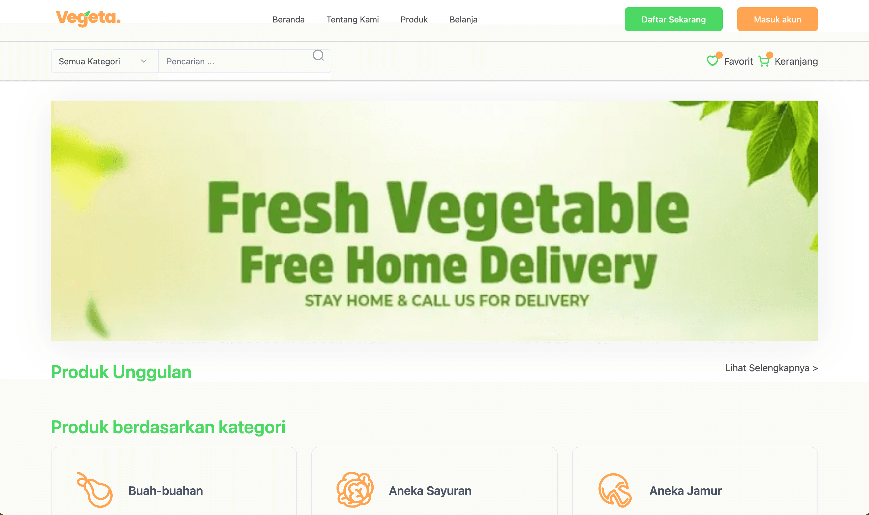 Vegeta E-commerce
